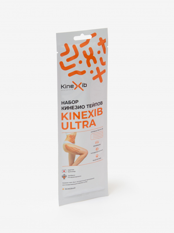 Набор кинезиотейпов для тела Kinexib Ultra из искусственного шелка